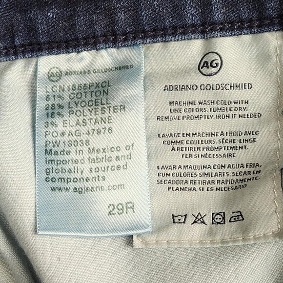 AG Adriano Goldschmied Jeans Womens 29R The Prima Ankle Contour 360 Stretch - Picture 11 of 11